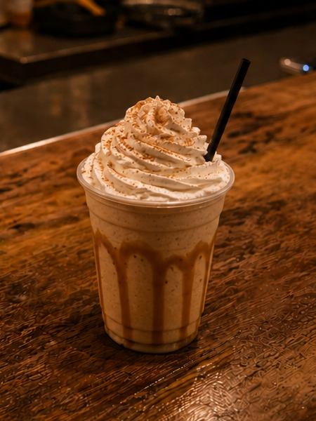 Caramel frappuccino
