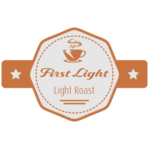 First Light roast badge
