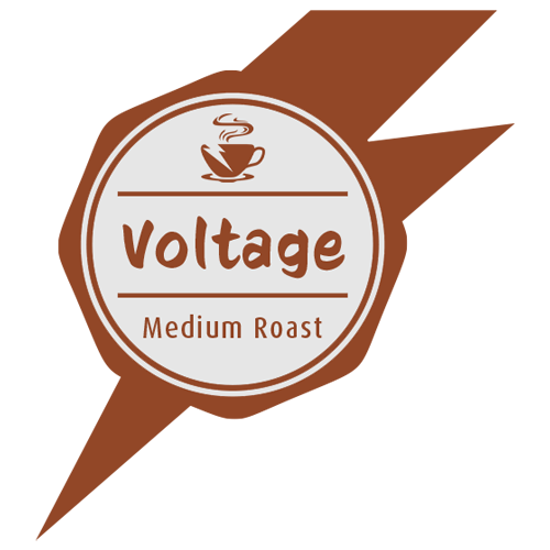 Voltage roast badge